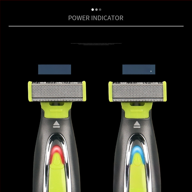 Ηλεκτρική ξυριστική μηχανή με πλωτή κεφαλή, χωρίς ψήκτρες κινητήρας, ενσωματωμένη επαναφορτιζόμενη μπαταρία 300–500 mAh, αφαιρούμενη και πλυόμενη λεπίδα, φόρτιση μέσω USB