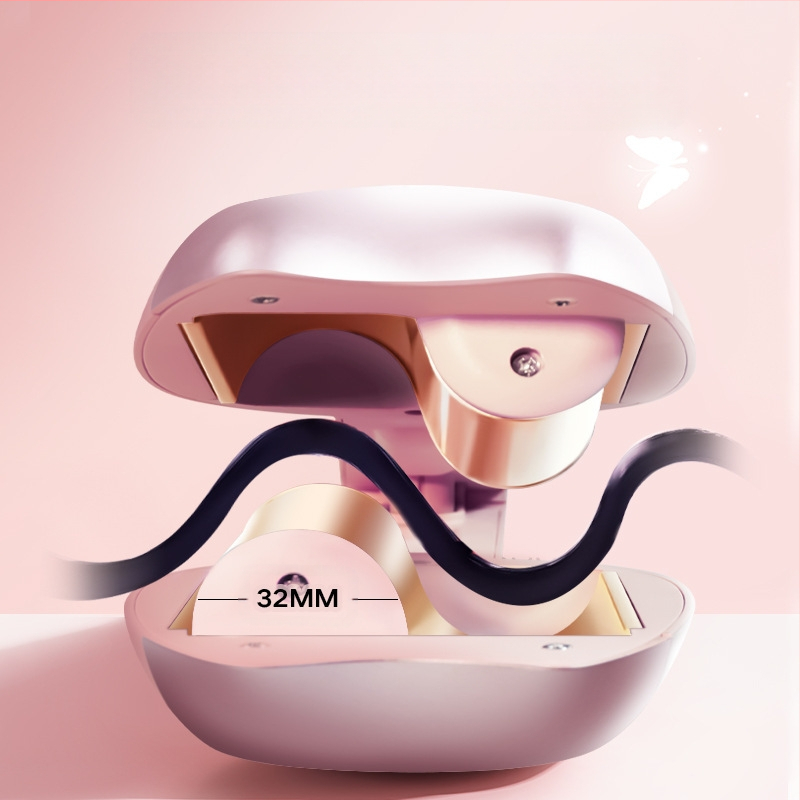 Matu lokšķēres ar keramikas apkures elementu, 4 temperatūras iestatījumi (170–230°C), 65W, 110–240V, piemērota mitrai un sausai matu veidošanai