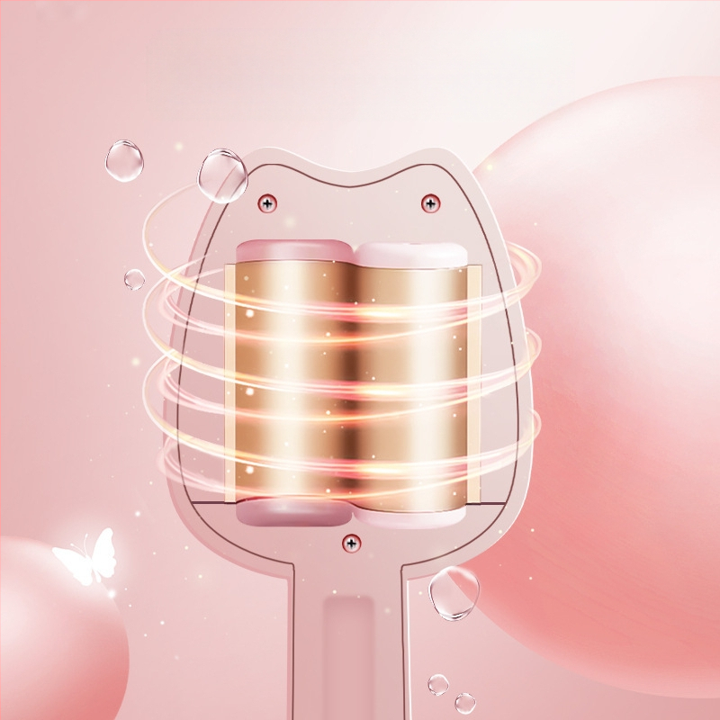 Matu lokšķēres ar keramikas apkures elementu, 4 temperatūras iestatījumi (170–230°C), 65W, 110–240V, piemērota mitrai un sausai matu veidošanai