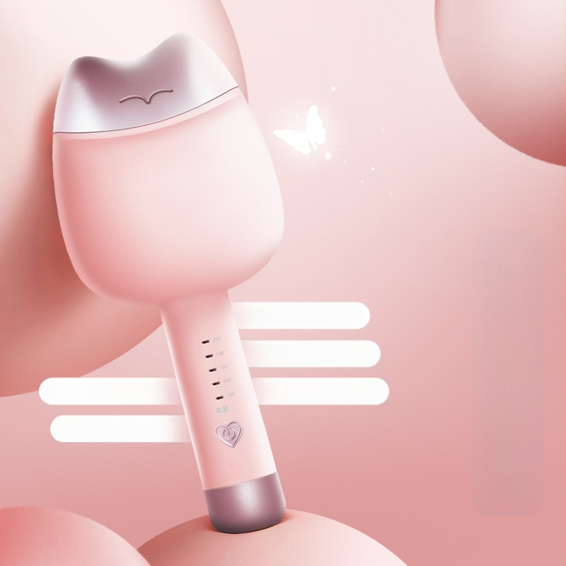 Matu lokšķēres ar keramikas apkures elementu, 4 temperatūras iestatījumi (170–230°C), 65W, 110–240V, piemērota mitrai un sausai matu veidošanai