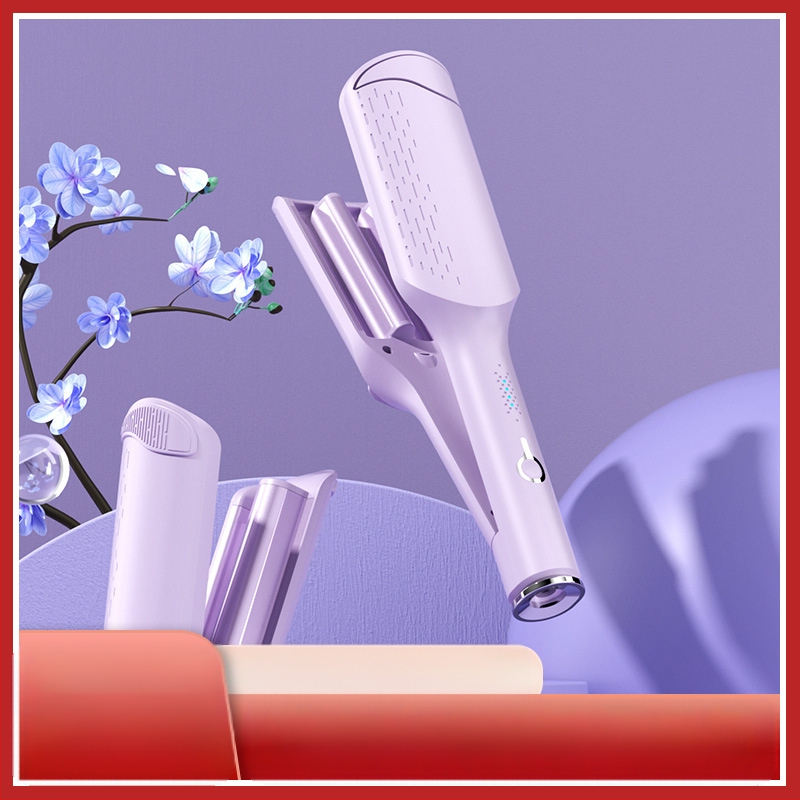 Automatinis plaukų garbintuvas su neigiamaisiais jonais dideliems bangoms – 15 mm šildymo elemento skersmuo, 220 V, 35 W, 10 temperatūros lygių