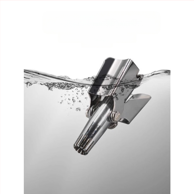 Manuālais deguna apmatojuma trimmeris – nerūsējošā tērauda, pilnīgi mazgājams, bez baterijas