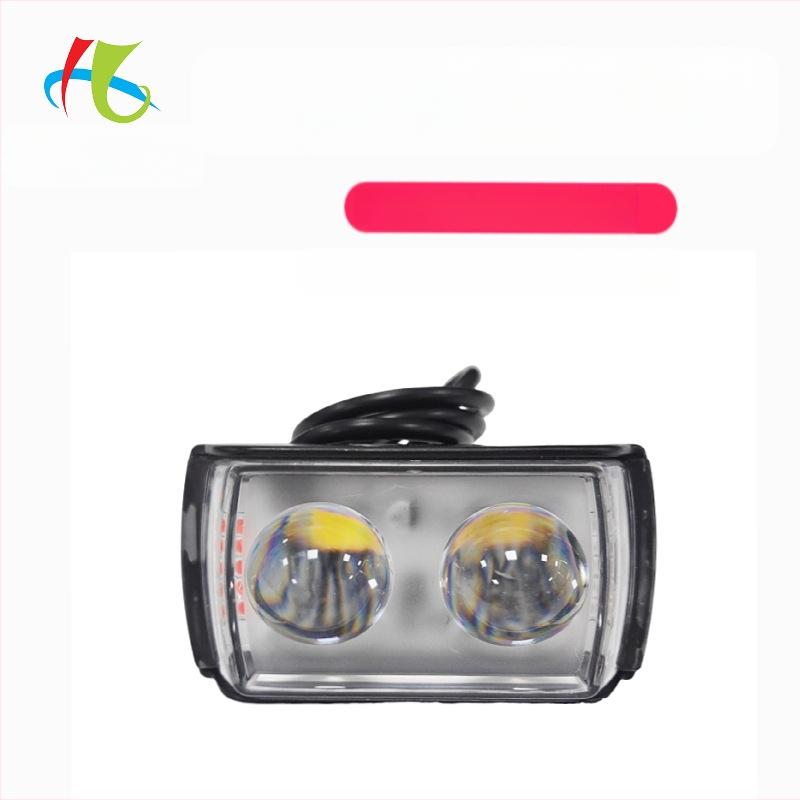 Φακός LED με διπλό φακό για μοτοσικλέτες και οχήματα εκτός δρόμου • 18W • 12-80V • IP67 • 3000 lm • αλουμινένιο περίβλημα