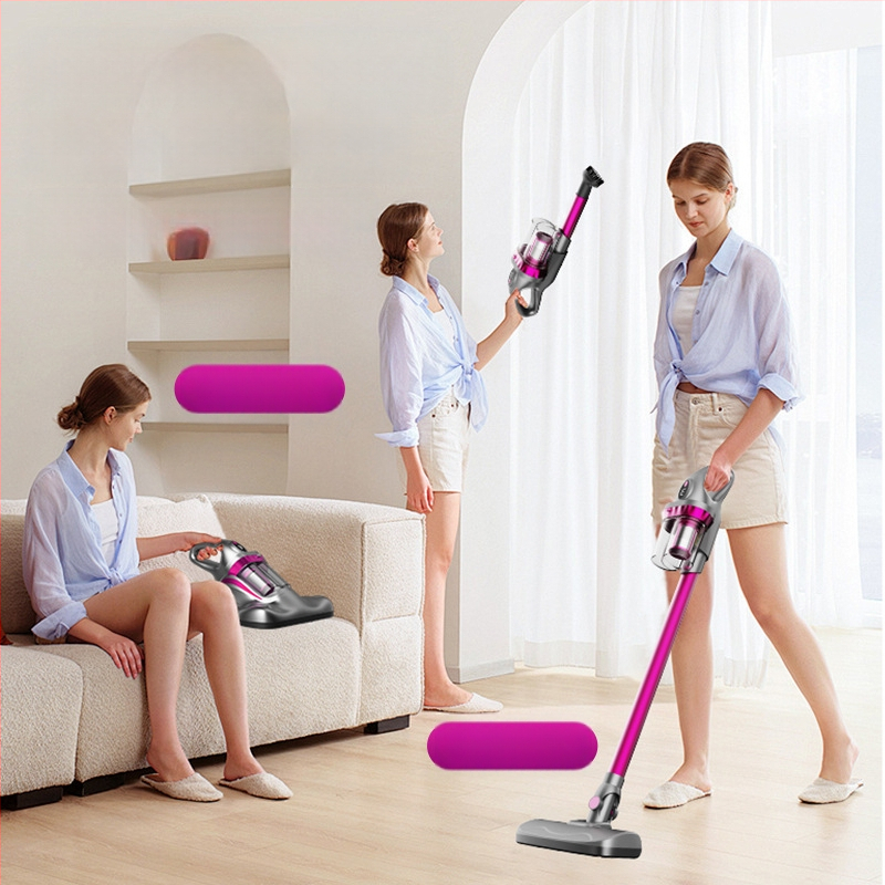 3-в-1 ръчна прахосмукачка за акари, безжична, USB зареждане; домашна употреба, контейнер за прах 0-0.1 л, ширина на всмукване 0-10 см, шум 46-70 dB