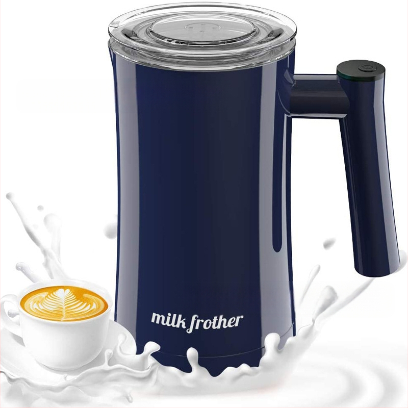 Машина за пяна на мляко за гореща и студена пяна, 400 ml капацитет, LED дисплей, управление чрез приложение, автоматично почистване, 220V