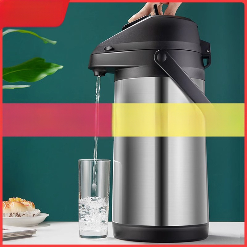 Namų naudojimui oro slėgio termosas, didelės talpos, nerūdijančio plieno vidinė talpa