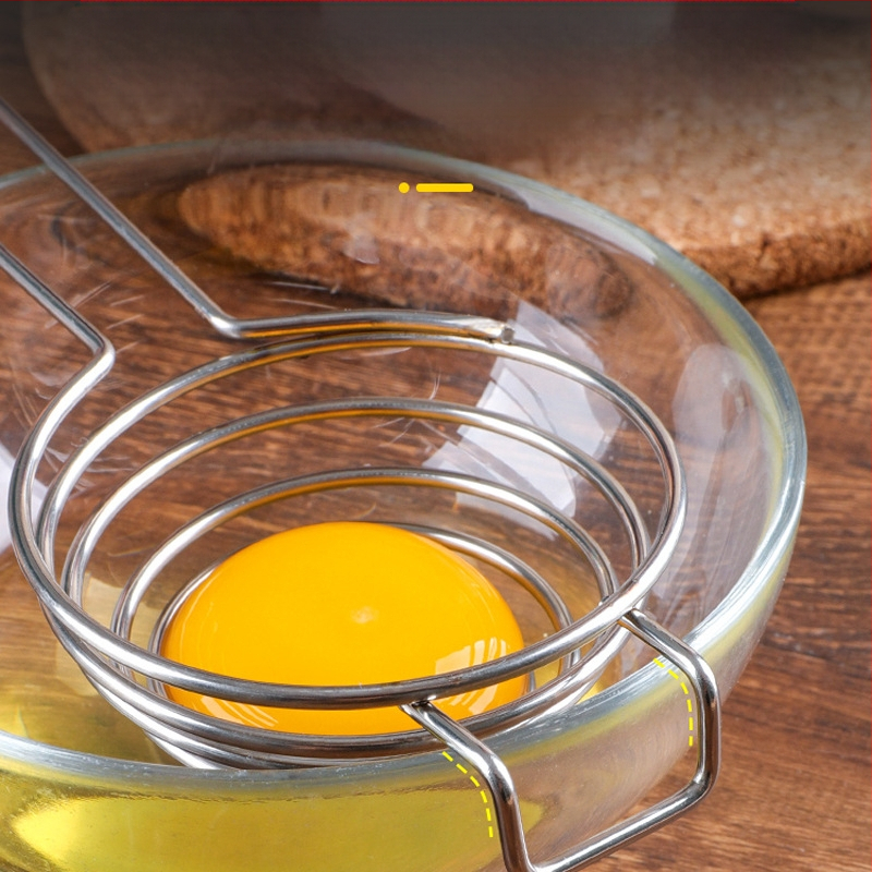 MGX- Διαχωριστής λευκών αυγών από ανοξείδωτο ατσάλι χωρίς μαγνήτη, για αρτοποιία και οικιακή χρήση