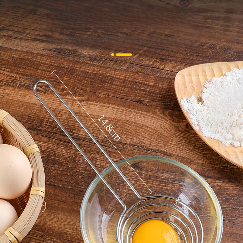 MGX- Διαχωριστής λευκών αυγών από ανοξείδωτο ατσάλι χωρίς μαγνήτη, για αρτοποιία και οικιακή χρήση