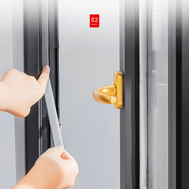 Уплътнителна лента за прозорци и врати — Kun deli, модел 8x10, материал EAV, прахоозащитно уплътнение