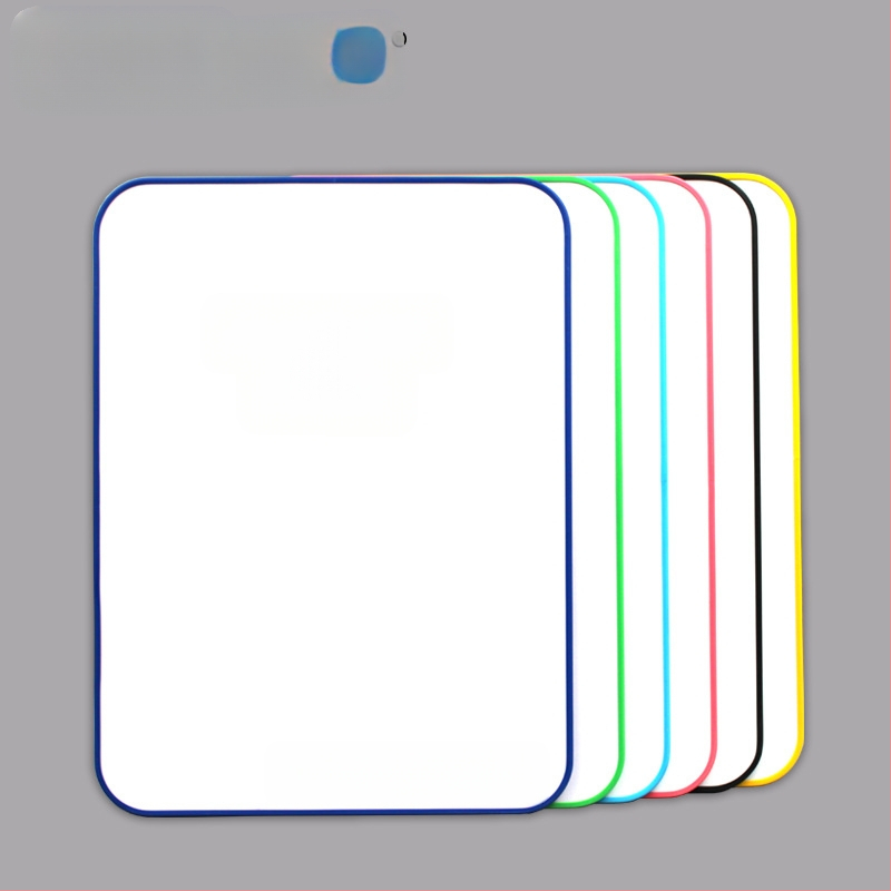 Divpusēja plastmasas balta plāksne, izdzēšama, ne-magnētiska rakstīšanas virsma, pielāgota mācību palīglīdzeklis bērniem un skolēniem