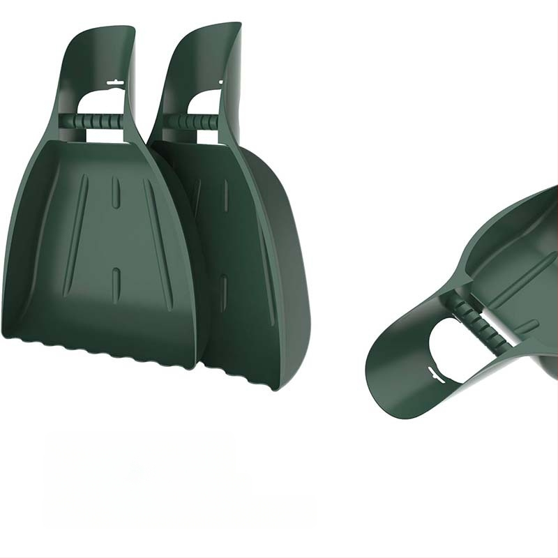 Isunpro trumpų lapų grėblių sode — daugiadiscipliniai sodo grėbliai su lapų klipu