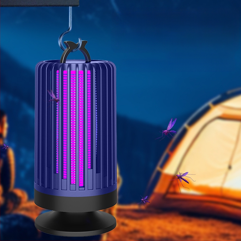 Λάμπα εξολόθρευσης κουνουπιών με ηλεκτρικό σοκ και UV λαμπτήρα για εσωτερική χρήση, κατάλληλη για 11–20 τ.μ., λαμπτήρας ατμόσφαιρας