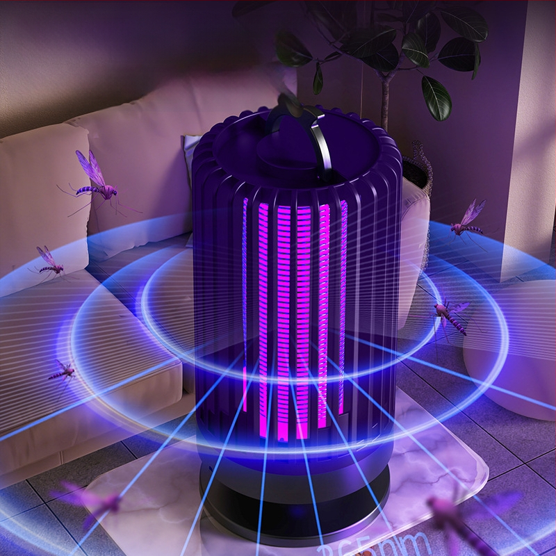 Λάμπα εξολόθρευσης κουνουπιών με ηλεκτρικό σοκ και UV λαμπτήρα για εσωτερική χρήση, κατάλληλη για 11–20 τ.μ., λαμπτήρας ατμόσφαιρας