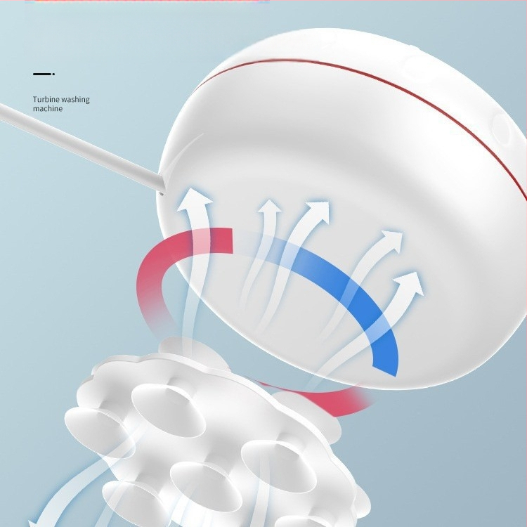 Mini mașină de spălat cu găleata pentru lenjerie intimă și șosete, curățare portabilă cu turbină, alimentare USB 5V, 30W, capacitate 901 ml