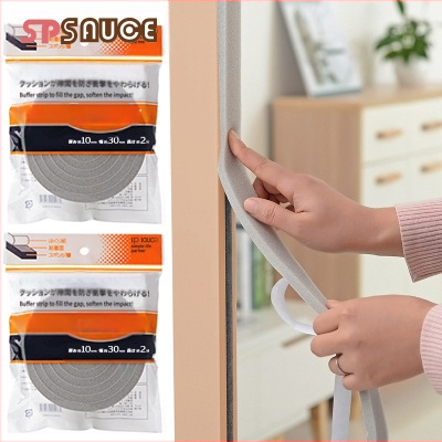 Уплътнител за врати и прозорци - самозалепващ, шумоизолация, ветроустойчив, удароустойчив