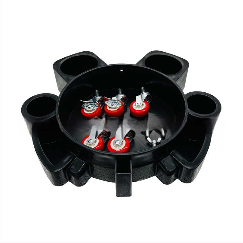 De Xin Hao пластмасова основа за кофа за миене на автомобили с универсални въртящи се колела