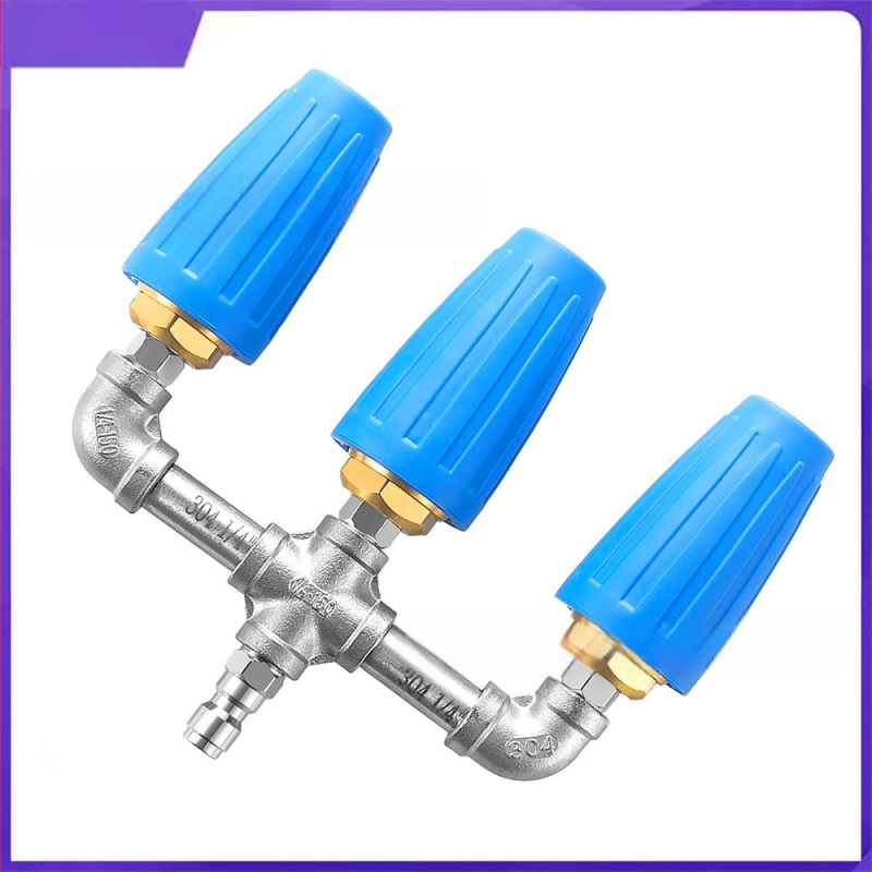 Aukšto slėgio vandens pūtimo pistoleto su turbinos besisukančiu antgaliu, grynas varis, Carpenter Peak