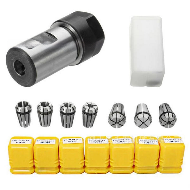 8-частен комплект ER11A удължителен прът за ER11 фрезов патронник