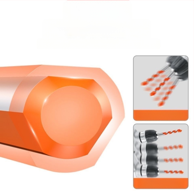 Алуминиев триъгълен бур за плочки и бетон – за пробиване на стъкло и цимент, съвместим с безжична бормашина