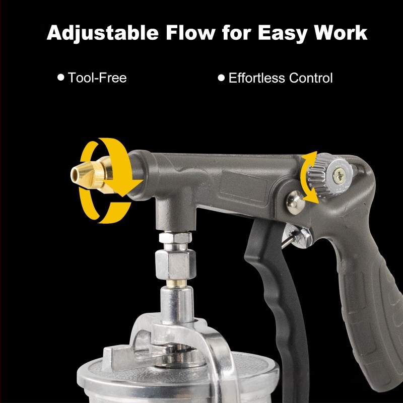 Yuxin DO-15 siurbiamasis purkštuvo pistole – pneumatinis metalo paviršių dažymui, DO-15 serija