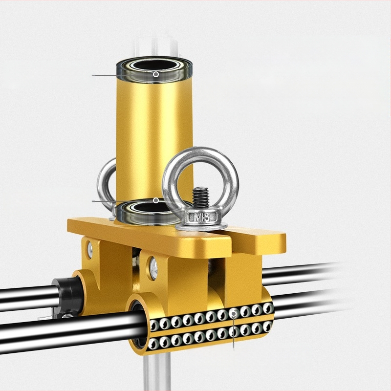 Li Jia Craftsman – комплект за пробиване на дупки в дървена врата за монтаж на ключалка, серия Wooden door punching; диаметър на резача 30 мм; дължина на режещия нож 80 мм; диаметър на дръжката 5 мм