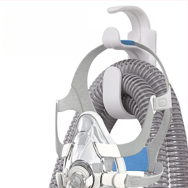 CPAP žarnos laikiklis iš ABS, tipas: pakabinama sagtis; Medžiaga: ABS; Pritaikymo sritis: Medicinos reikmenys