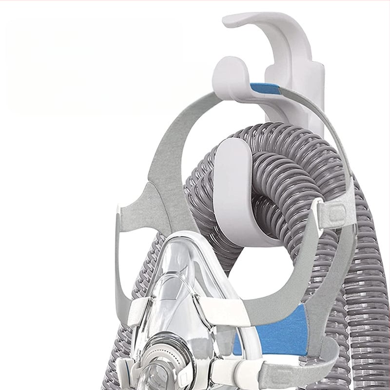 CPAP žarnos laikiklis iš ABS, tipas: pakabinama sagtis; Medžiaga: ABS; Pritaikymo sritis: Medicinos reikmenys