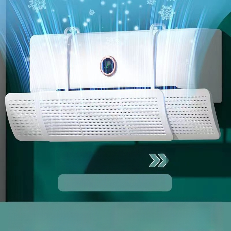 Gaisa plūsmas deflektors kondicionierim, trīs vienā teleskopiskā dizaina, izstiepjams, modelis SY5414