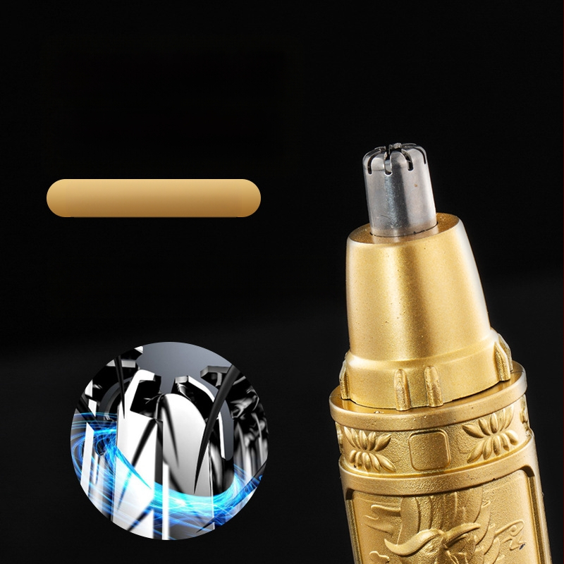 Trimer za nosne dlačice - punjač, kompaktan, zamjenjiva glava za čišćenje, ugrađena baterija 300–500 mAh, trajanje više od 30 dana