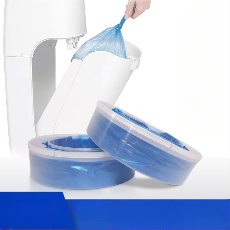 Dėžės įdėklas vystyklams, kvapų atsparus, LDPE, plokščias burnos tipas, 72 vnt., suderinamas su Genie/Angelcare