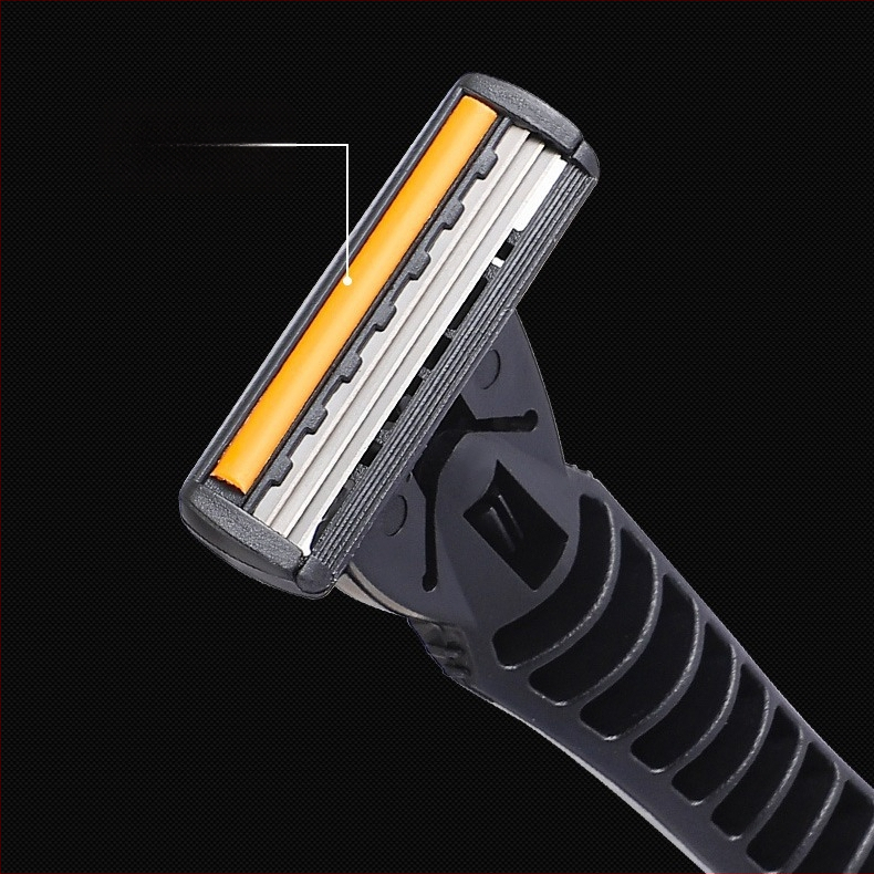 Χειροκίνητο ξυριστικό Jie Rui με λεπίδες τριών επιπέδων, 1 θήκη λεπίδων και 36 λεπίδες