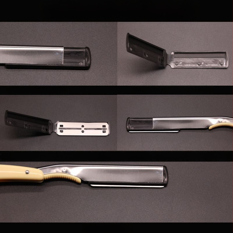 Ανδρικός και γυναικείος χειροκίνητος ξυριστήρας – κλασικός παλιομοδίτικος σχεδιασμός για το ξύρισμα προσώπου και γενειάδας