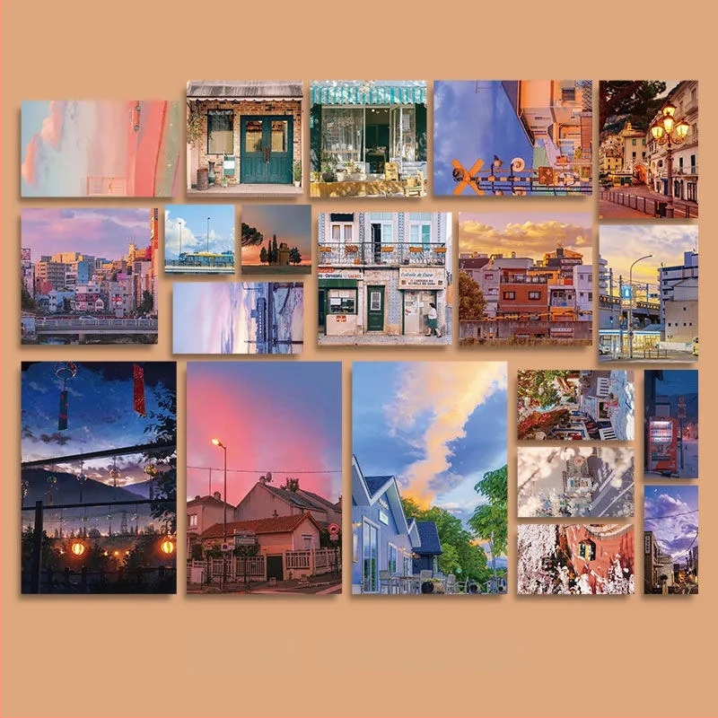 Поздравителна картичка - Pick-up, покрита хартия, печат, прост и модерен стил