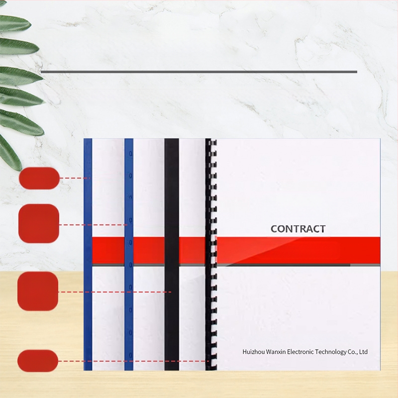 Rokas vadāma ķemmes saites mašīna – 21 atveres, 12 lapu ietilpība, modelis STB12A, svars 2,85 kg