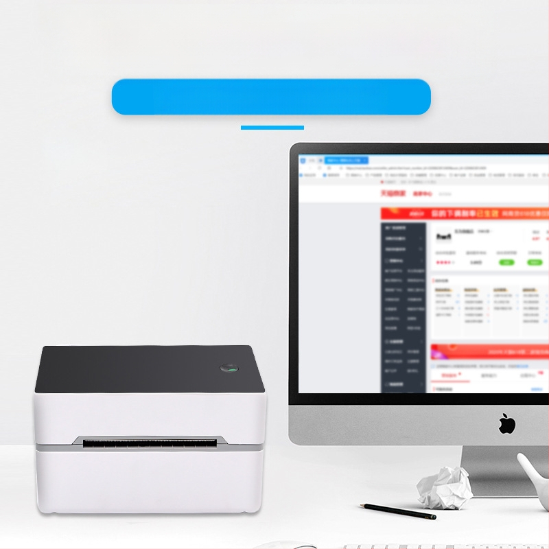 Komi TDL402 термален принтер за поръчки, USB интерфейс, термална хартия, ширина на печат 40-80 мм, тегло 0,52 кг, съвместим с множество приложения за принтиране