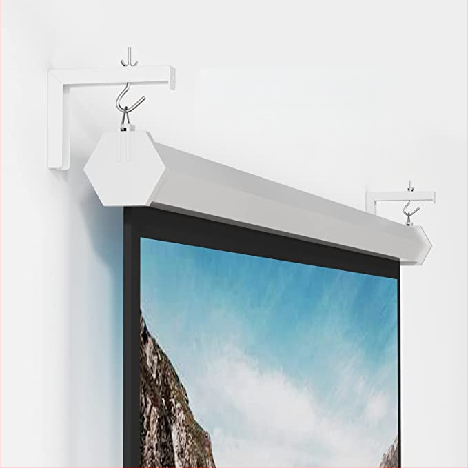 Стенен монтажен държач за екран за прожектор - TY-01 - Kaixinda - 300 g - Регулируем, многофункционален