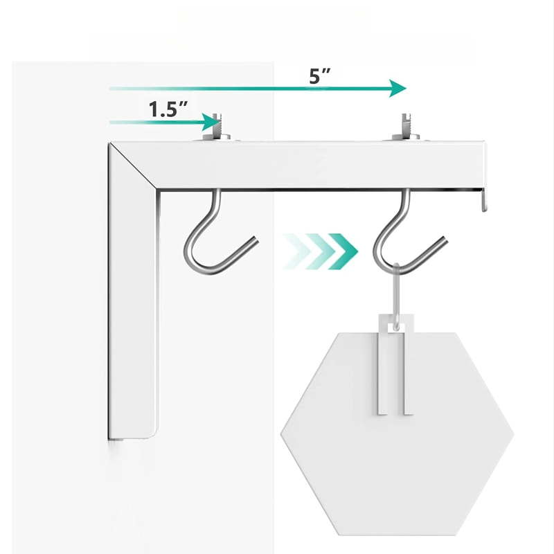 Стенен монтажен държач за екран за прожектор - TY-01 - Kaixinda - 300 g - Регулируем, многофункционален