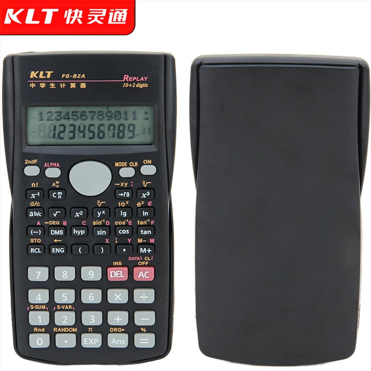 Express FG-82A-02 12-цифрен калкулатор с функции, пластмасово тяло, включена батерия