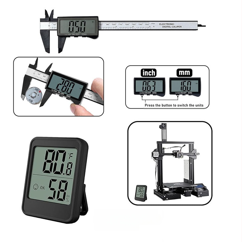 Комплект инструменти за 3D принтер - пластмасови аксесоари за 3D принтери