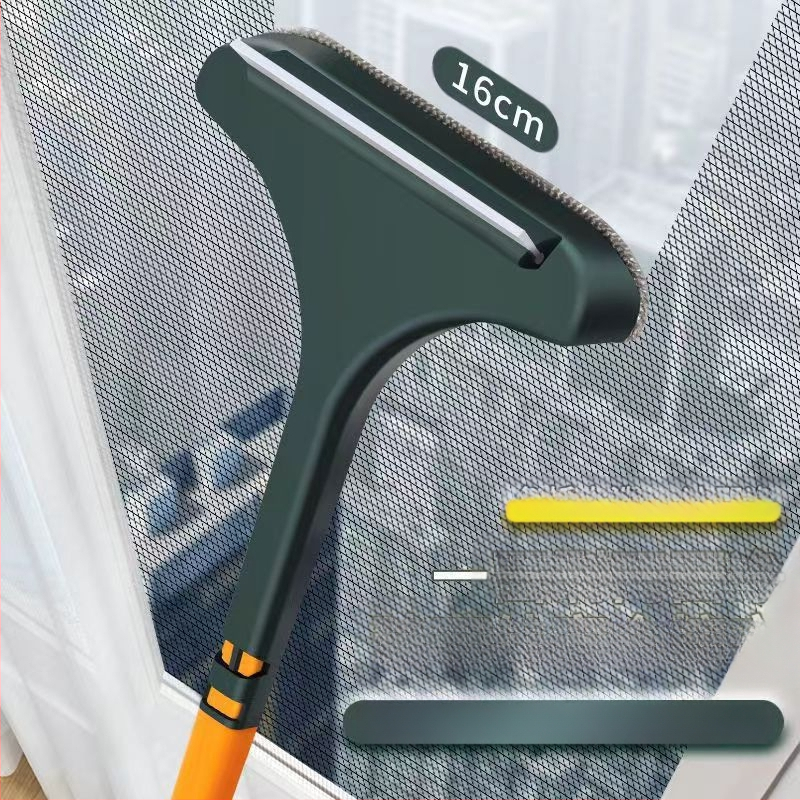 Четка за почистване на мрежата на прозореца без демонтаж, PP материал, произход Zhejiang, модерен минималистичен дизайн, 2024 г.