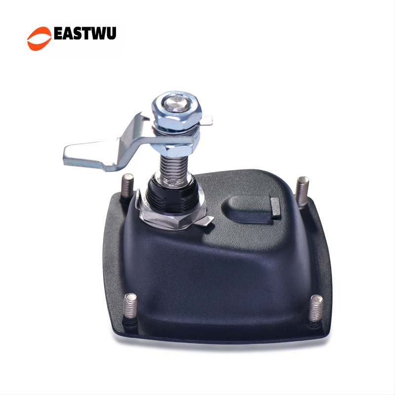 EASTWU 6204 Cinko lydinio įrankių dėžės spyna RV ir visureigiams sunkvežimiams, su T rankena ir pasukamu suspaudimo užraktu - šiuolaikinis dizainas