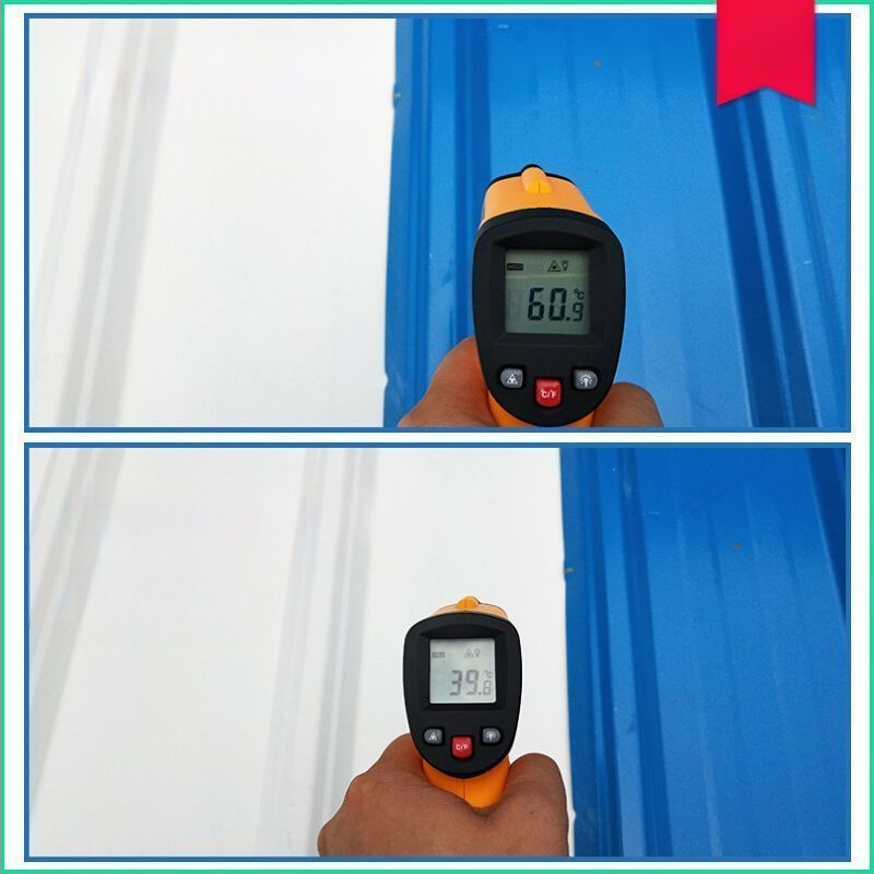 Jumta ūdensnecaurlaidīgā lente, slāņota PE ruļļa, sprieguma izturība: stipra, ūdensnecaurlaidīga un mitrumizturīga