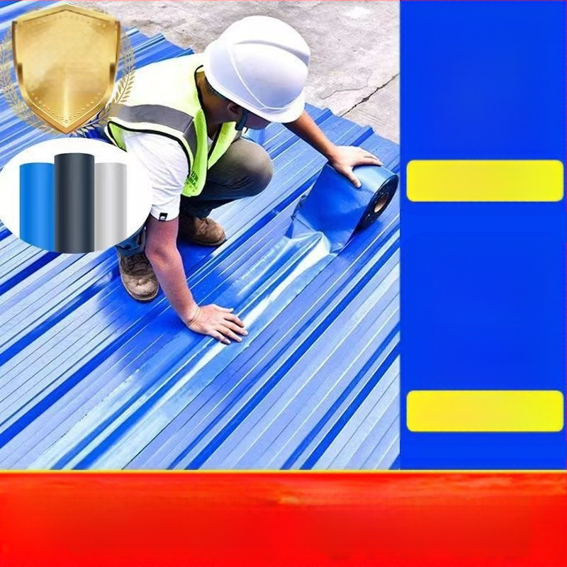 Jumta ūdensnecaurlaidīgā lente, slāņota PE ruļļa, sprieguma izturība: stipra, ūdensnecaurlaidīga un mitrumizturīga