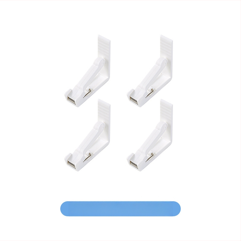 Staltiesės klipsas, atsparus slydimui, PP medžiaga, modernus paprastas dizainas, pakuotė 100 vnt.