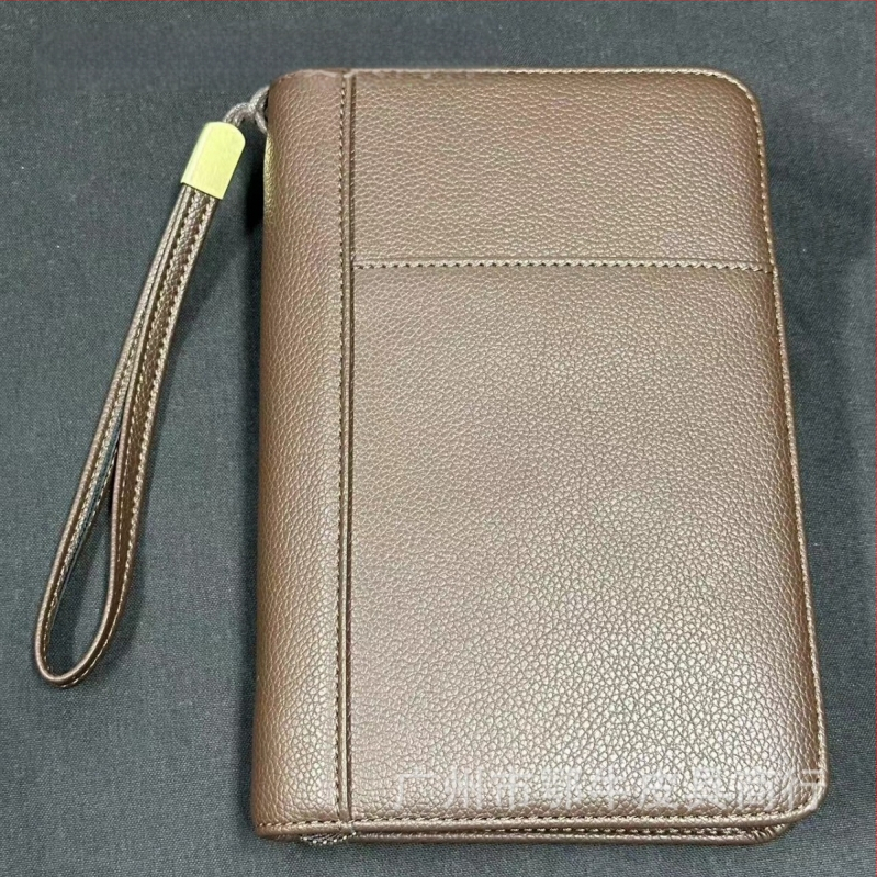 Cigarešu soma ar lychee rakstu, Vintage Nordic stilā, PU āda, 5 gabalu komplekts, rāvējslēdzējs, rokdarbs no Eniu, pielāgošana