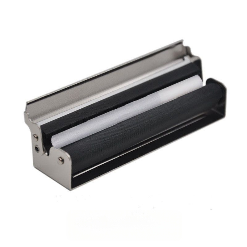 Rokas cigarešu gatavotājs no nerūsējošā tērauda, pārnēsājams, rokām darināts, japāņu stilā