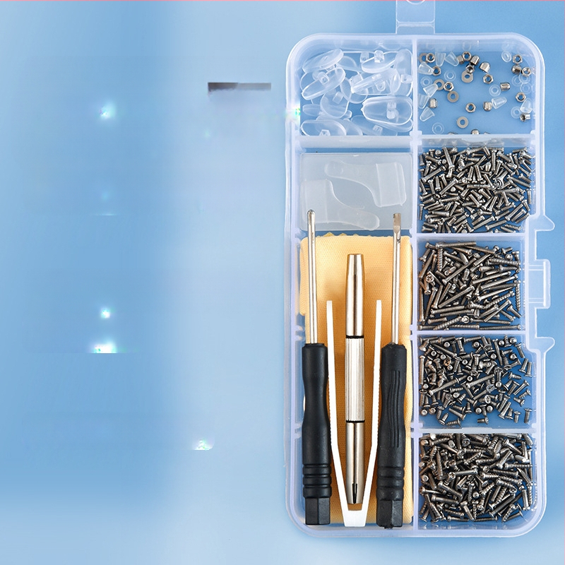 Akinėlių varžtų remontinis komplektas, nerūdijančio plieno, varžtų komplektas, modelis Screw, skirtas mokymuisi, biurui ir priedams