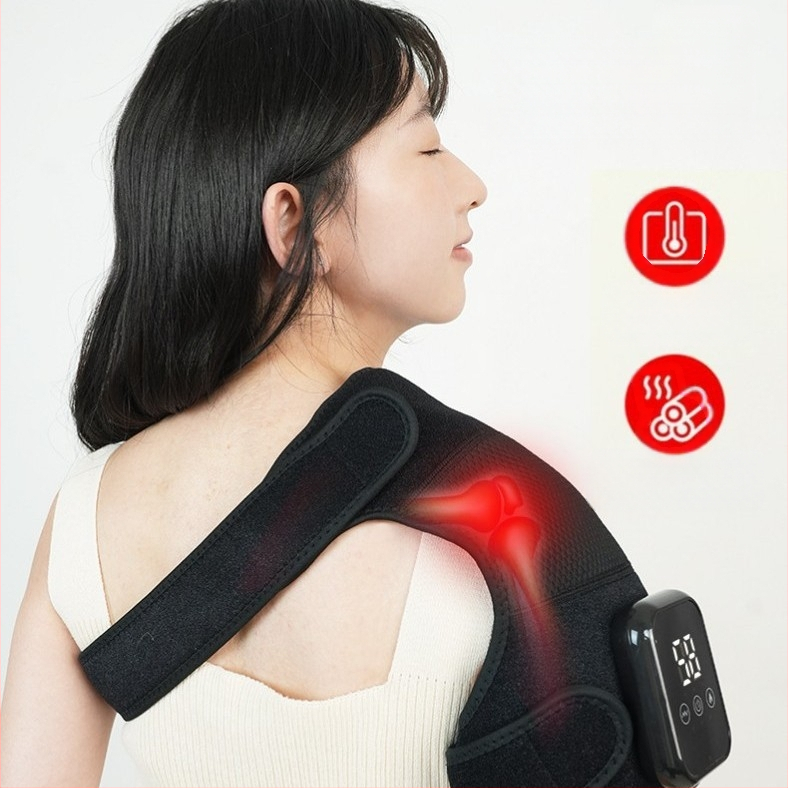 Grijajući vibracijski masažer koljena s inteligentnom regulacijom temperature, 7W, 5V, 45–65°C, 470 g