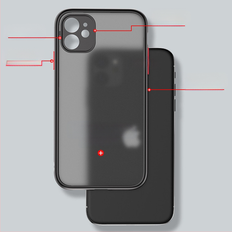 Калъф за Huawei Pura70, прозрачно-матов дизайн, двоен стил, PC материал, магнитно задържане, анти падение