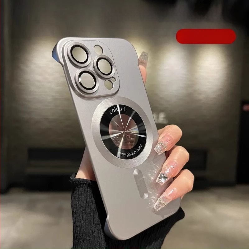 Θήκη iPhone — Υλικό PC, Ματ φινίρισμα, Ανθεκτική σε κραδασμούς, Μαγνητική έλξη, Συμβατή με iPhone 12/13/14 Pro/Max